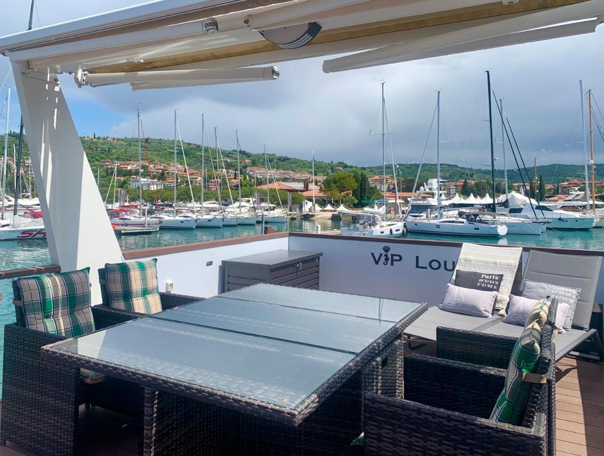 Bellavista Houseboat Apartment Portorose Exterior photo